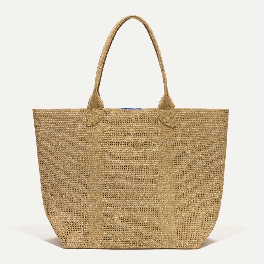Rothy Lightweight Tote in  Golden Perf - Washable & Perfect for Travel RARE